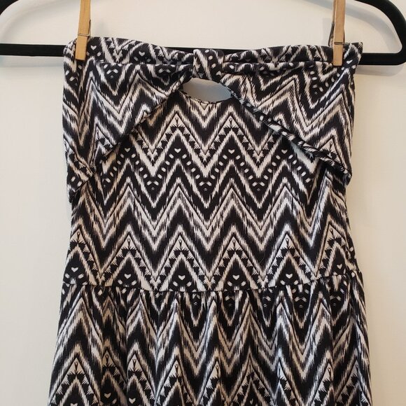 Ardene women's size small black and white women's maxi dress - Picture 2 of 6